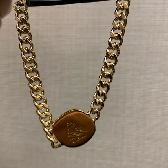 ALLSAINTS Coin Link Gold Bracelet - Picture 6 of 7